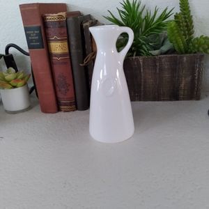 Hotel Collection White decorative pitcher or vase